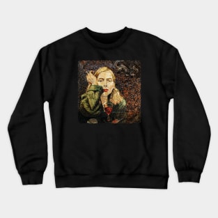 Joni Mitchell - Retro 1990s Style Fan Art Design Crewneck Sweatshirt